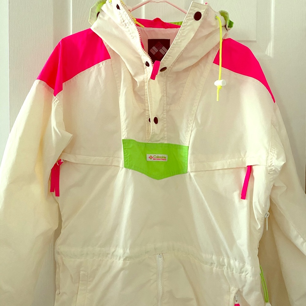 Columbia VINTAGE men’s anorak with hood